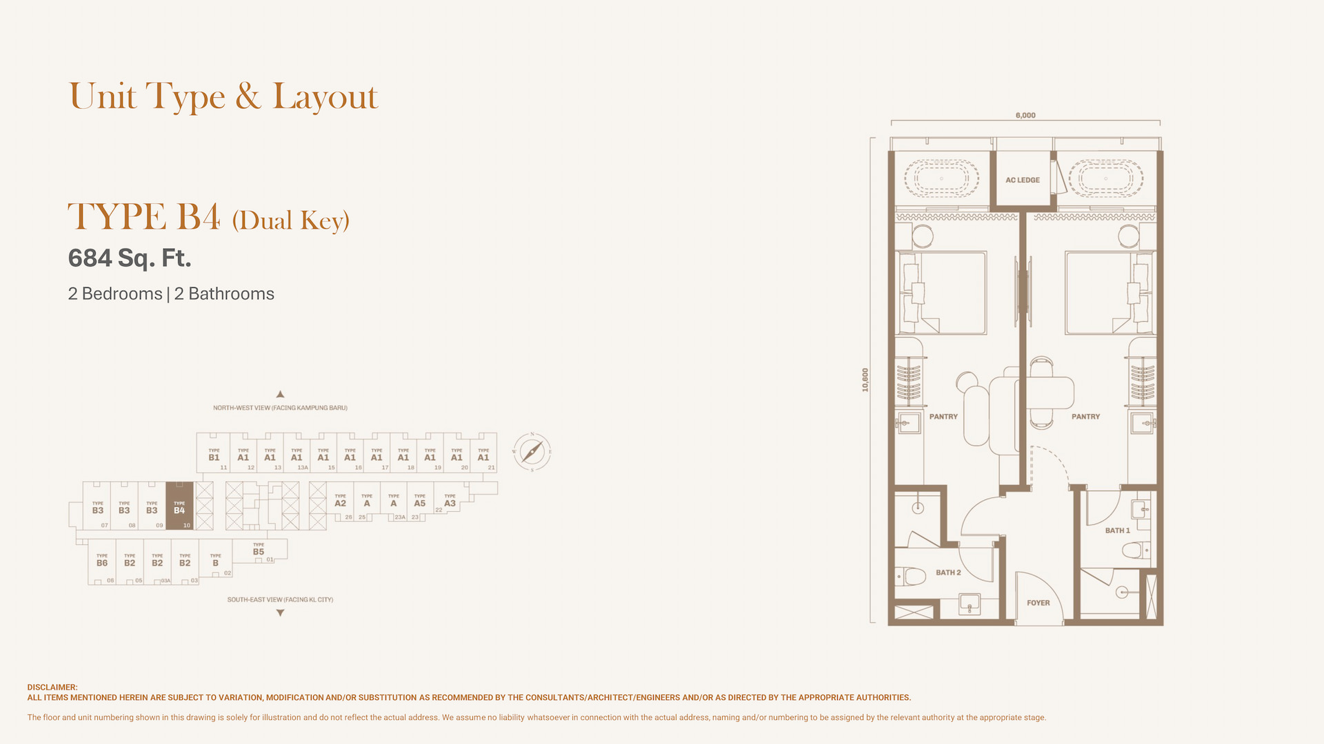 Type B4 Floor Plan